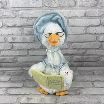 Cuddle Barn Mother Goose Animated Talking 14&quot; Plush Nursery Rhyme Doll Tested - £16.33 GBP