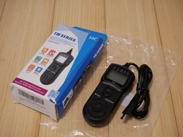 JJC Intervalometer Timer Remote Control Shutter Release Sony A6600 A7R A... - $28.04