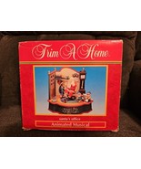 Santa&#39;s Office Animated Musical Display Christmas North Pole Trim A Home... - $53.63 CAD