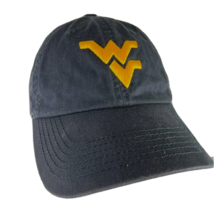 WV Mountaineers College Sports Baseball Hat Cap Embroidered Blue NCAA - £23.97 GBP