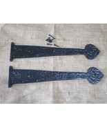 2 Garage Door Decorative Hardware Dummy Hinges 12&quot; Long Gate Decorative ... - $36.60 CAD