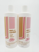 Lot Of 2 Vintage Fuller Vinyl Leather Cleaner 12 oz Clean Polish Protect - $21.39