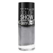 Maybelline Color Show Shredded Nail Lacquer - Silver Stunner - 0.23 oz - £7.18 GBP