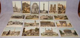 Vintage Paris France Post Card Lot 0f 28 Colored Pre 1910 Used and Unused - £15.94 GBP