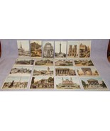 Vintage Paris France Post Card Lot 0f 28 Colored Pre 1910 Used and Unused - $19.95