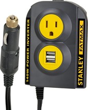 120V Ac Power Outlet And Dual Usb Ports On The Stanley Fatmax Pc.140 140W Power - $40.92