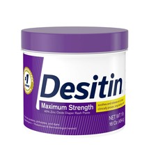 Desitin Maximum Strength Diaper Rash Cream with Zinc Oxide, 16 oz..+ - £31.64 GBP