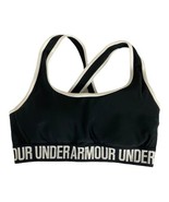 Under Armour Womens Bra Size Small Black Padded Sports Bra Crossback Str... - £17.50 GBP