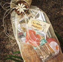 Hawaiian Island Gift Amenity Bag Basket 11 item - £32.16 GBP
