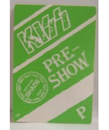 KISS - ORIGINAL CONCERT TOUR CLOTH BACKSTAGE PASS ***LAST ONE*** - $10.00