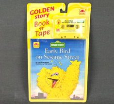VTG Golden Story Book ‘n’ Cassette Tape Early Bird on Sesame Street 14169 - $19.30