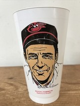 Vintage 70s 7 Eleven Brooks Robinson Baltimore Orioles Plastic Slurpee Cup - $16.82
