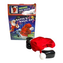 Vtg Santa’s Magic Hat Motion Activated Animated Musical Dancing Singing in Bo - £44.12 GBP