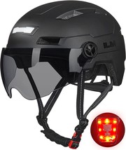 ILM Adult Bike Helmet with USB Rechargeable LED Front and Back Light - £62.34 GBP