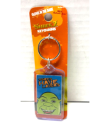 Shrek 2 Glow In Dark Ogres Have Layers Keychain NEW - €4,31 EUR