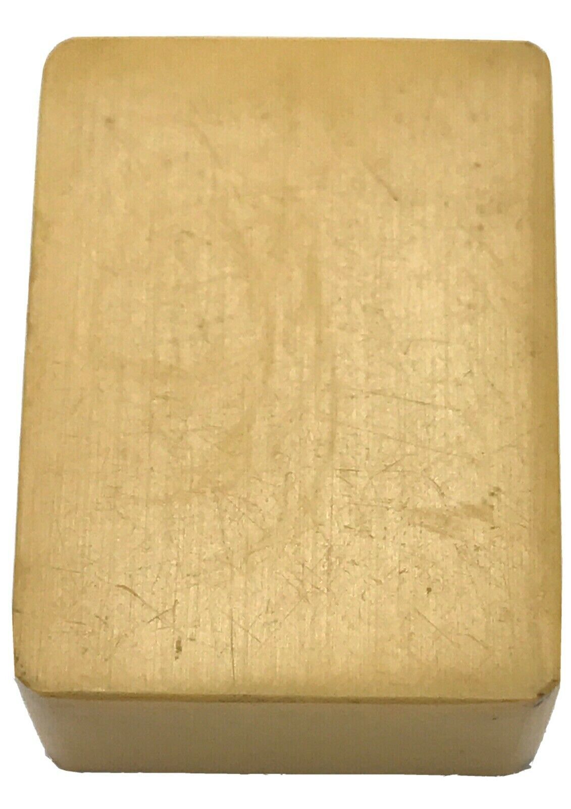 **BLANK** Cream Yellow Bakelite Mahjong Mah Jong Tile - $19.75