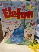 ELEFUN Butterfly Catching Game Milton Bradley MB Hasbro 2002 Works 4 Ft ... - $18.49