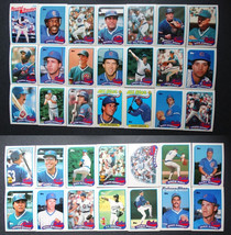 1989 Topps Chicago Cubs Team Set of 35 Baseball Cards - £5.50 GBP