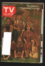 TV Guide 4/21/1973-Paul Davis-Waltons cover-New York Metro edition-G - $14.55