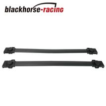 Roof Rack Rooftop Cargo Carrier Bag Luggage Cross Bars For 14-21 Jeep Re... - £59.36 GBP