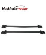 Roof Rack Rooftop Cargo Carrier Bag Luggage Cross Bars For 14-21 Jeep Re... - £59.37 GBP