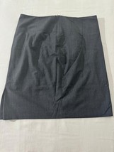 The Limited Women's Gray Rear Zip & Side Slit Pull-On A-Line Skirt Size 12 image 7