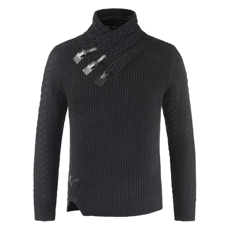  New Winter Men&#39;s neck   Large Size Pullover Autumn Warm Winter Shirts R... - £128.90 GBP