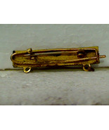 Antique Enameled Illinois Masonic Order Of The Knights Templar Bar Brooc... - €5,21 EUR