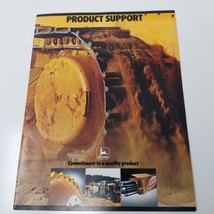 John Deere Product Support 1981 Sales Brochure Commitment to Quality - £14.87 GBP