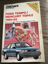 Chilton Repair Manual, No. 8317: Ford Tempo/Mercury Topaz (1984-92) All Models - £7.00 GBP