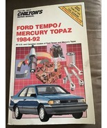 Chilton Repair Manual, No. 8317: Ford Tempo/Mercury Topaz (1984-92) All ... - $8.91