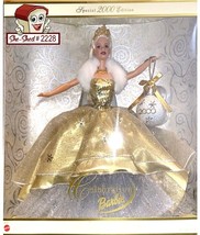Holiday Celebration 2000 Barbie Vintage Blonde Barbie 28269 Special Edition NIB - £39.19 GBP