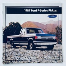 1987 Ford F-Series Pickup Dealer Showroom Sales Brochure Guide Catalog - $14.20