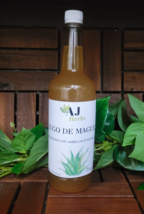 Jugo de Maguey Reforzado con Sabila &amp; Cuachalalate 1lt. Dist by AJ Herbs - £28.80 GBP