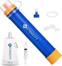 Camping, Hiking, And Hurricane-Proof Etekcity Water Filter Straw Water - £29.71 GBP