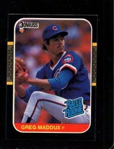 1987 Donruss #36 Greg Maddux Nm (Rc) Cubs Hof Id: 249687 - £6.93 GBP