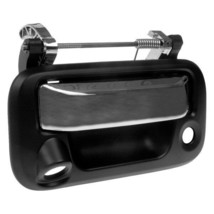 Exterior Door Handle For 2008 Lincoln Mark LT Chrome Black With Keyhole Tailgate - £108.98 GBP