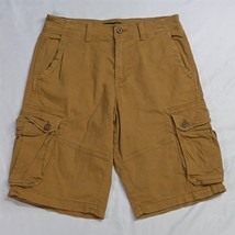 American Eagle 31 x 13&quot; Camel Khaki Extreme Flex Longer Length Cargo Shorts - $23.79