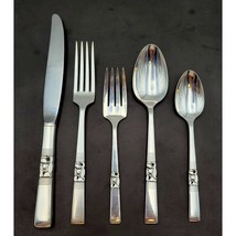 Vtg Oneida Community MORNING STAR Set of 5 Silverplate 1948 Silverware F... - $465.81 MXN
