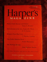 HARPER&#39;s July 1947 Peter F. Drucker E. M. Forster John Watson Nathaniel Peffer - $12.96