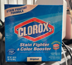 Clorox 2 Stain Fighter and Color Booster Detergent, 1.89 LB box Original... - $24.95