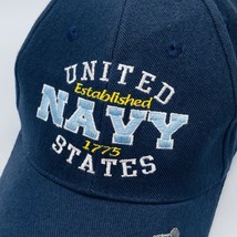 US Navy Ball Cap Hat adjustable Blue Grunt Apparel Accelerate Your Life - £7.95 GBP