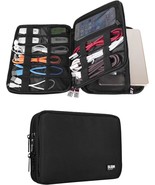 Bubm Double Layer Electronic Accessories Organizer, Travel Gadget, Mediu... - $37.99