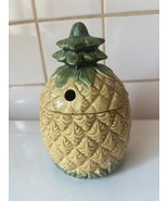 Tiki Cup Orchids of Hawaii R-15 Pineapple Tiki Drink Mug Straw Hole Japan - $49.49