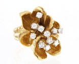 Women&#39;s Cluster ring 18kt Yellow Gold 312198 - $1,199.00