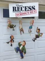 Vintage Disney Recess Schools Out Movie Store Display Mobile Advertising Sign - £251.11 GBP