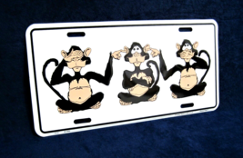 MONKEYS - *US MADE* - Embossed Metal License Plate Car Truck Auto RV Tag... - £10.20 GBP