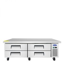 New 72&quot; 4 Drawer Refrigerated Chef Base Equipment Stand MGF8453GR Free Liftgate - £2,887.83 GBP