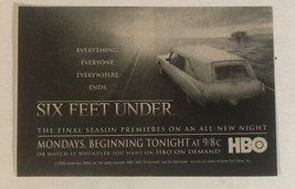 Six Feet Under Tv Series Print Ad  TPA3 - £4.65 GBP
