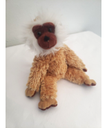 Toys R Us Animal Alley Monkey Plush Stuffed Animal Small Tan Brown White... - £19.45 GBP